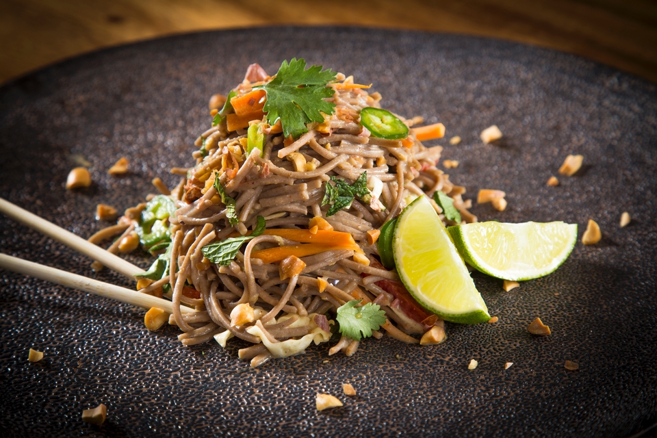 Thai Buckwheat Noodle Salad