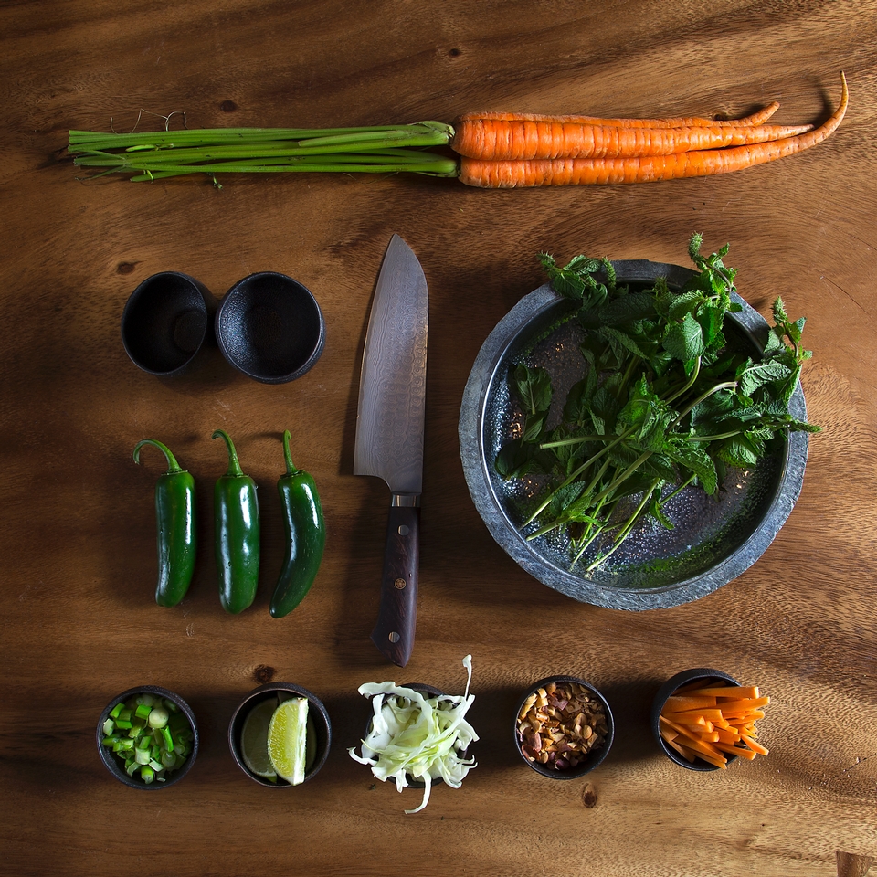 Thai Buckwheat Noodle Salad