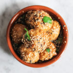 Baked Asian Chicken Meatballs